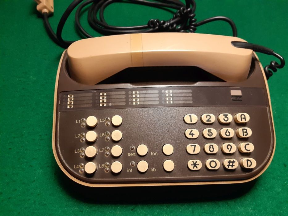 Telefone vintage Alcatel 1982