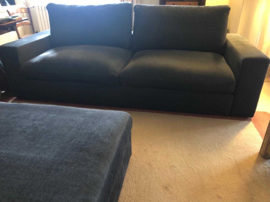 Sofá de 2 lugares da marca italiana Flexteam. Praticamente novo