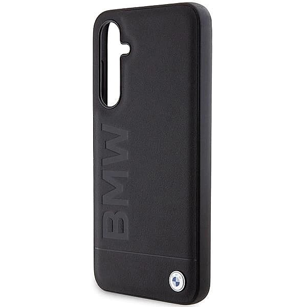 Etui BMW Leather Hot Stamp na Samsung Galaxy S23 FE - czarne