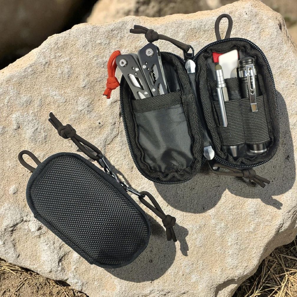 EDC Pouch, кошелёк, подсумок для мультитула, фонарика, складного ножа.