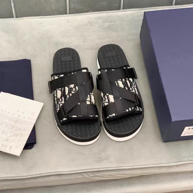 Тапки діор/ dior slides