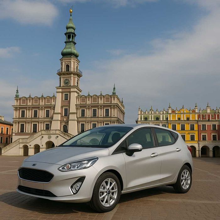 Wynajem Ford Fiesta Zamość Wypożyczalnia RENT a CAR TakeTaxi.pl