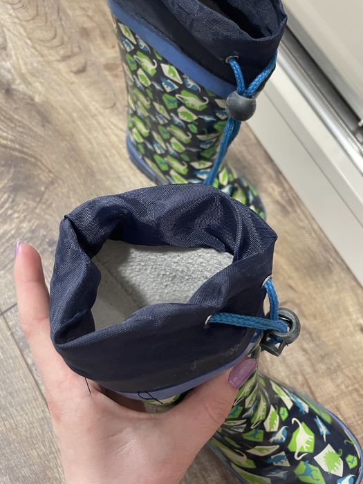 Сапоги резиновые с утеплителем