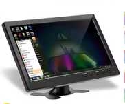 Monitor Lcd TFT 10,1”, VGA, HDMI, USB, CINCH, AUx, uchwyt, zasilacz