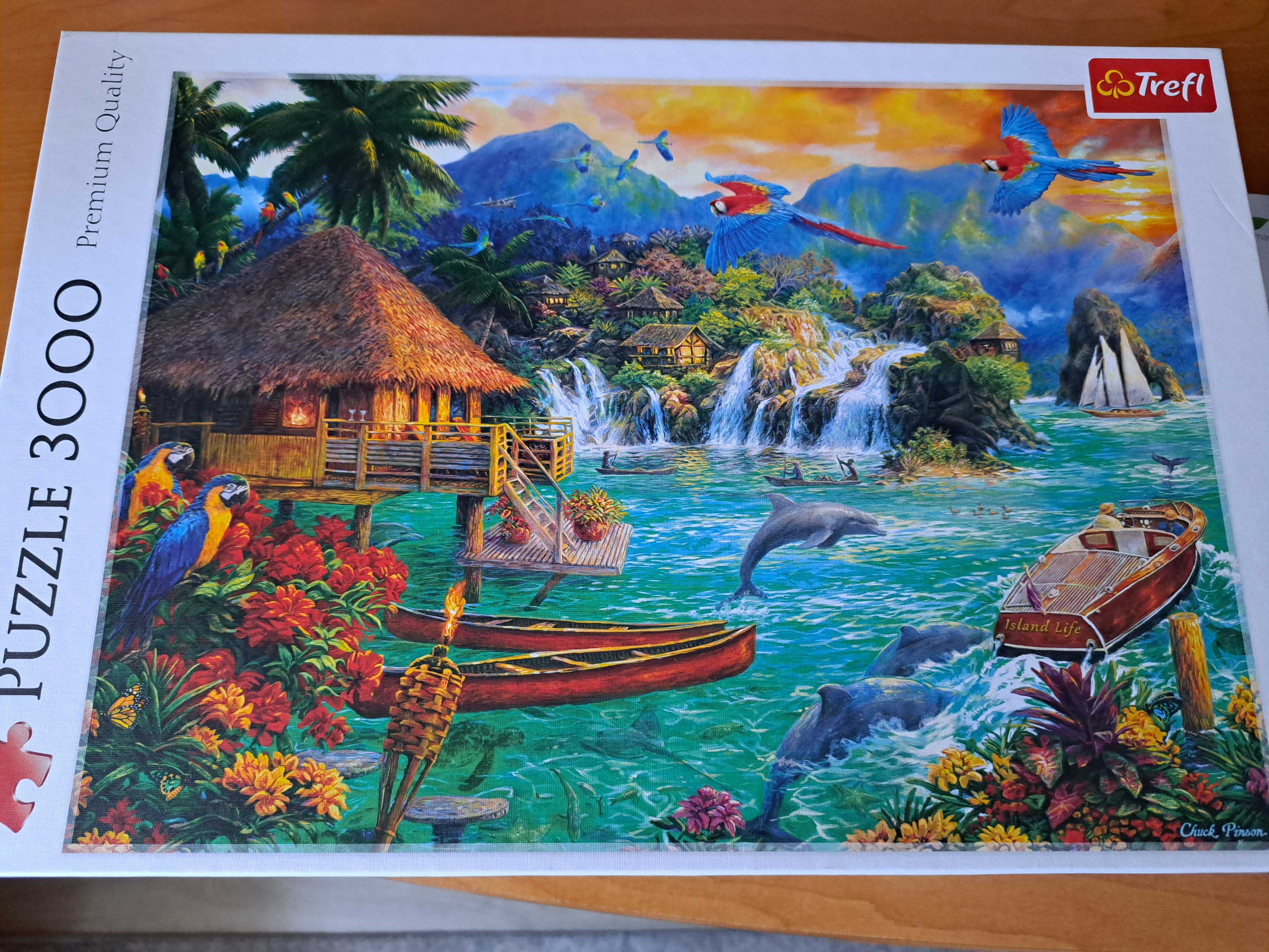 Puzzle 3000 elementów