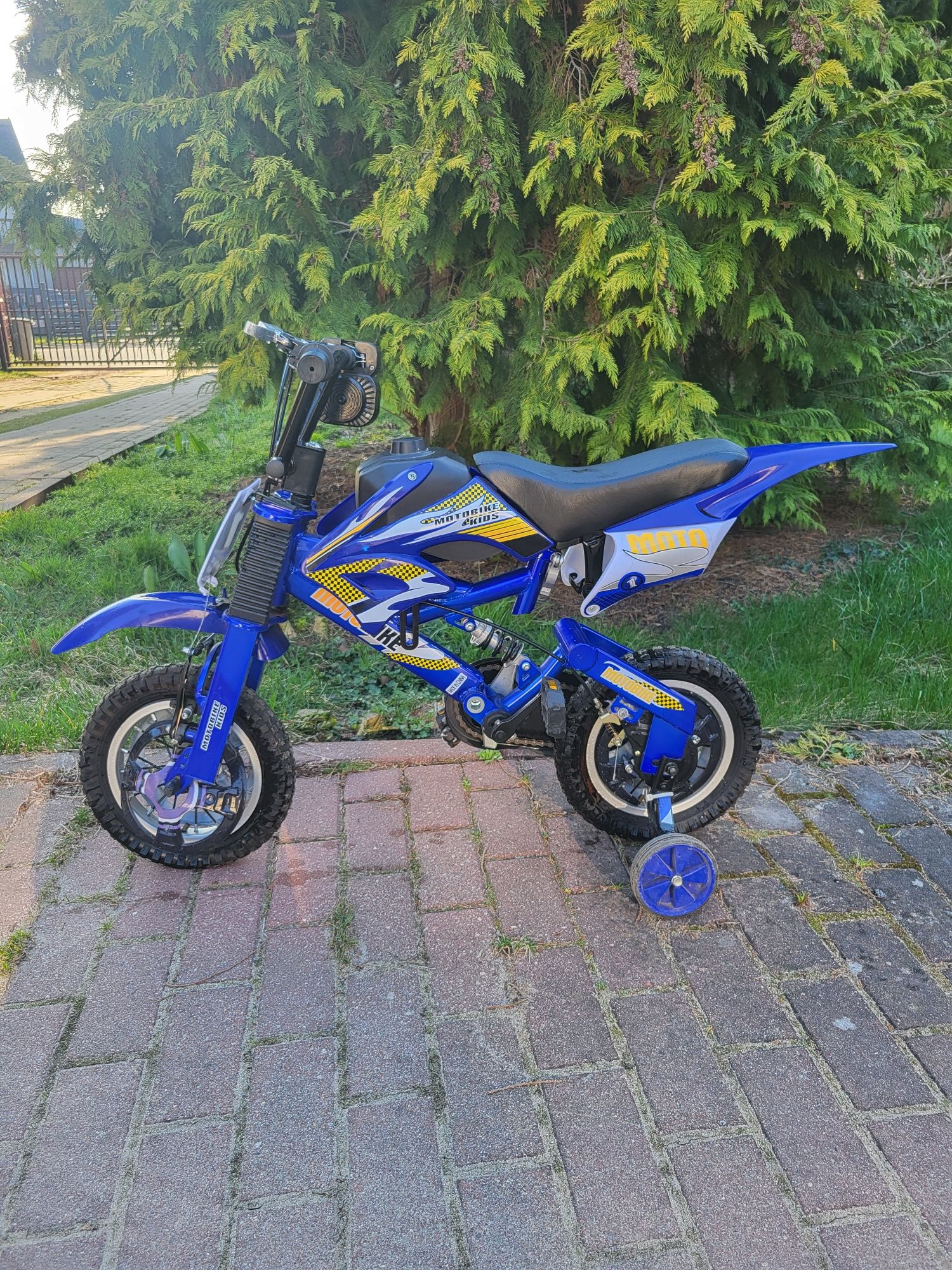 Rowerek / motor Niebieski