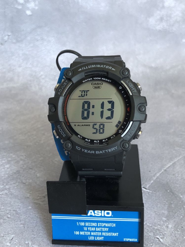 Годинник casio AE-1500WH-1AVCF, часы тактические касио