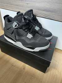 Jordan 4 Black Canvas