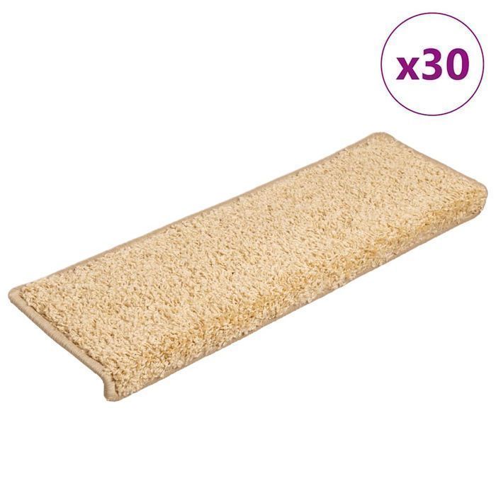 Vidaxl Maty Na Schody 30 Szt. 65X21X4 Cm Brązowe