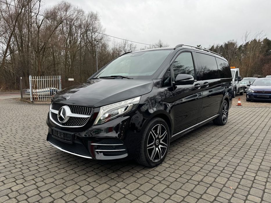 Mercedes-Benz Klasa V V250d Amg BEZWYPADKOWY 4Matic Kamery 360 Panorama Długi Faktura VAT