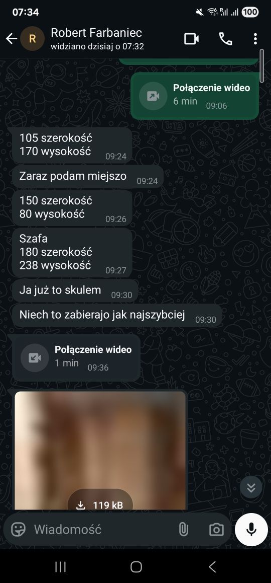 Komplet mebli sprzedam