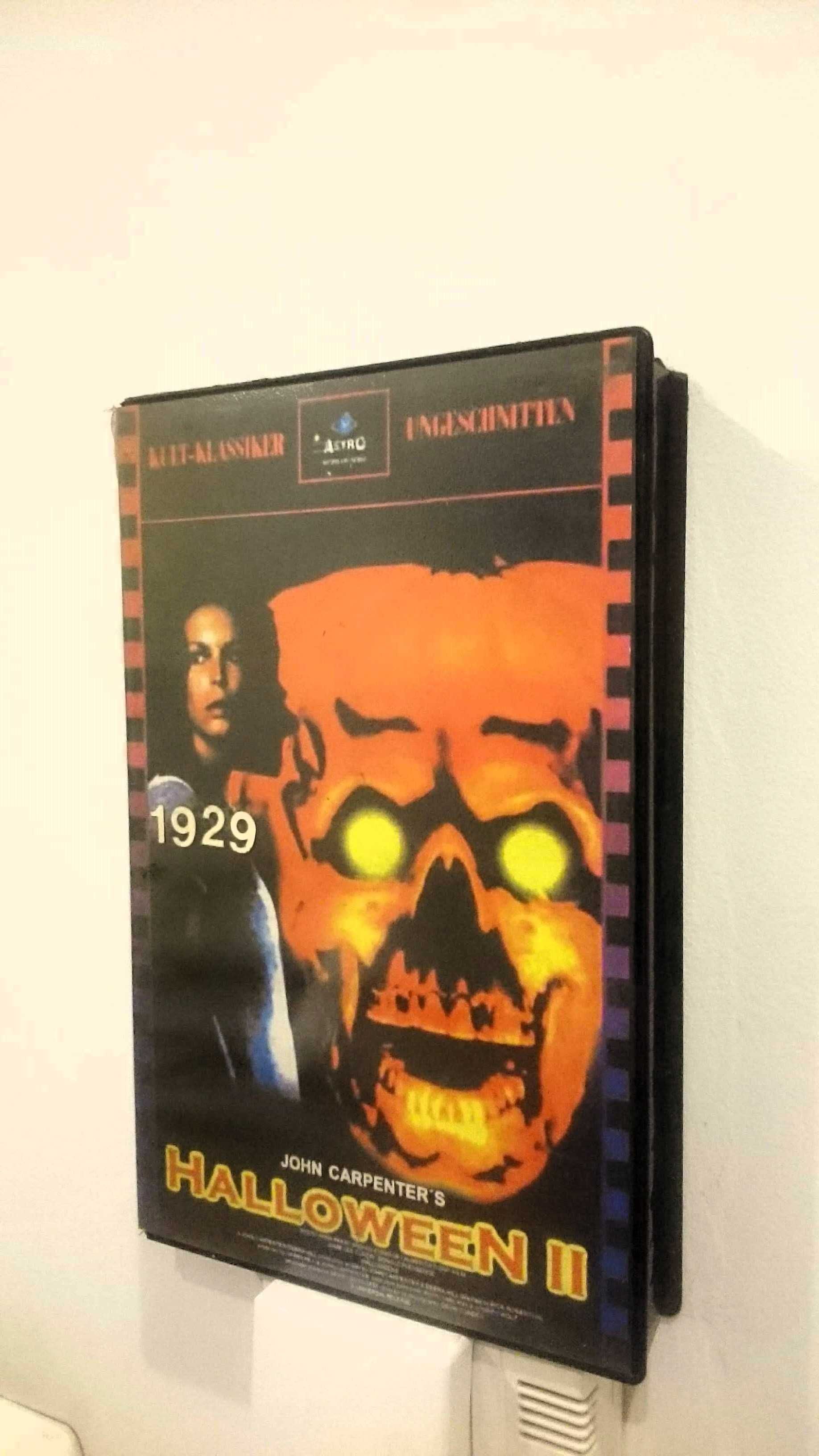 Halloween 1 , 2 , Punisher 1989 - vhs filmy kasety lektor * HORROR