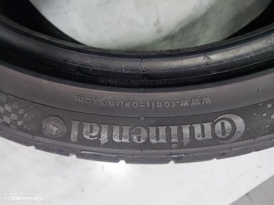 2 pneus semi novos 245-40r18 continental - oferta dos portes