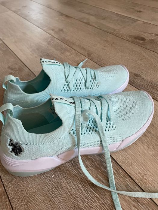 Buty Ralph Lauren. Seledynowe. 40.Nowe