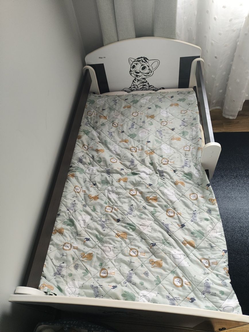 Łóżko dziecięce z tygryskiem