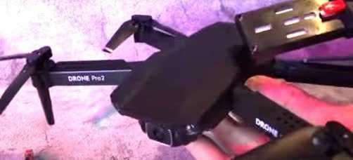 Дитячий квадрокоптер E99Pro2 подарунок FPV дрон 4К 100 м. 20хв АКБ