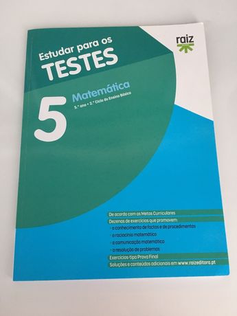 Estudar para os Testes Matemática 5