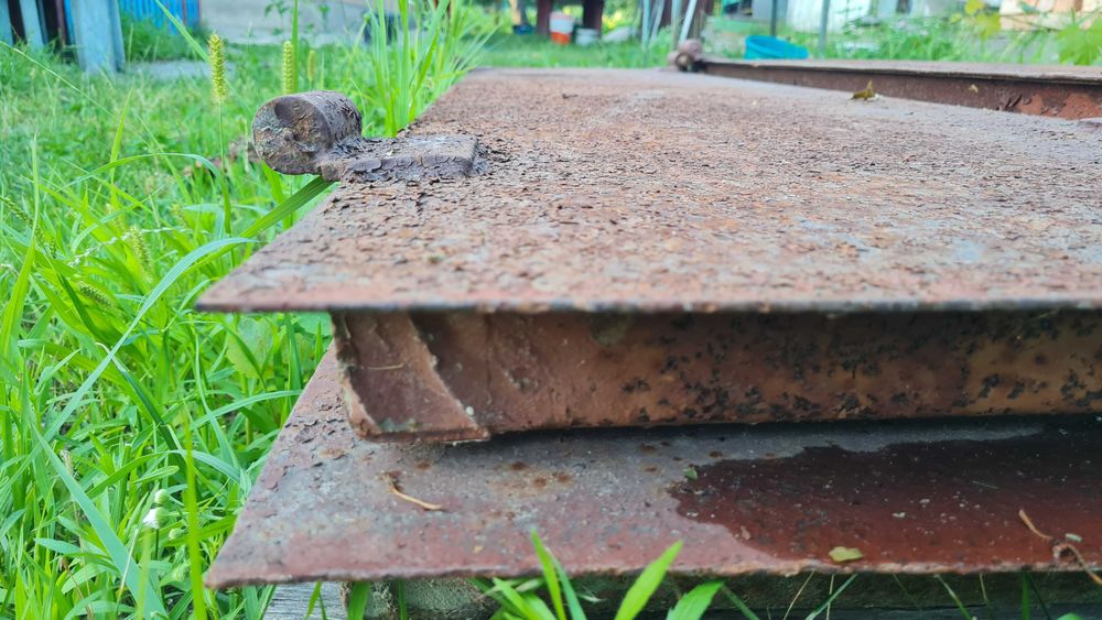 Ворота гаражні металеві В:2 м. Ш: 2,5 м