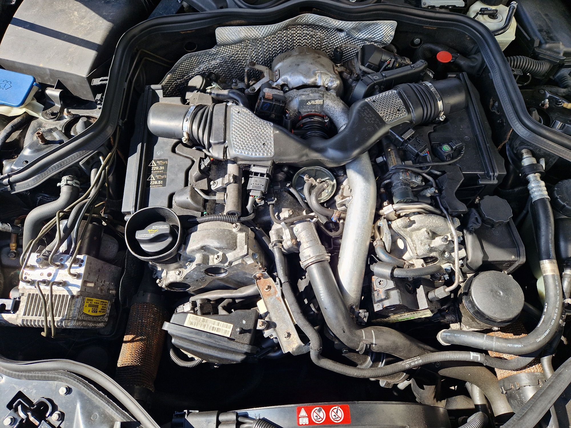 Silnik mercedes w211 3.0CDI V6 225km do odpalenia