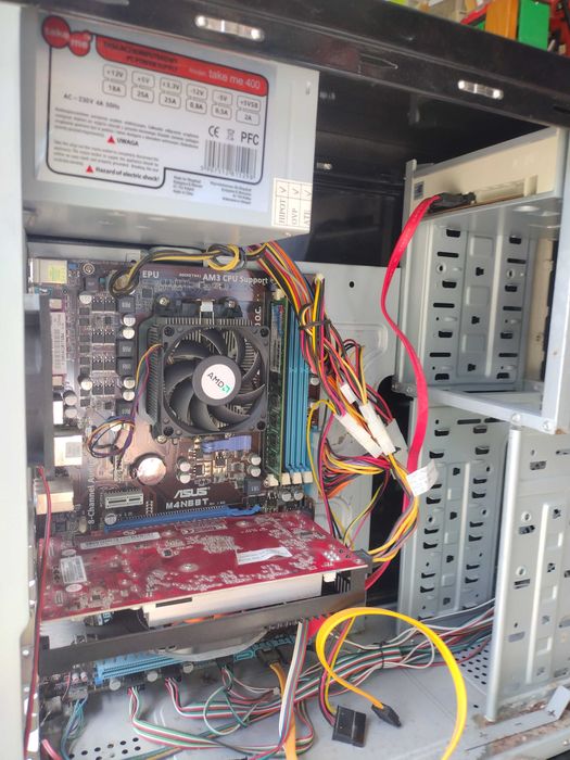 PC Asus M4N68T AMD Athlon II X4 GTS250 E-Green 1024M RAM 2GB