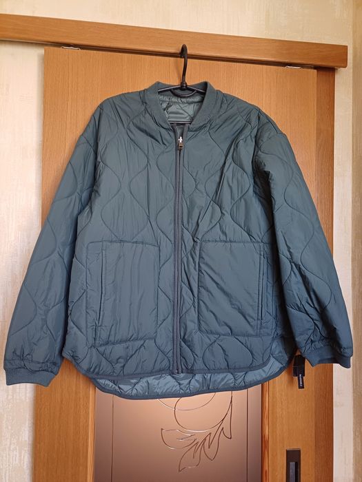 Куртка бомбер двостороння