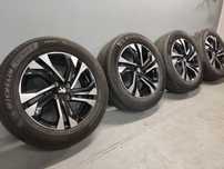 Koła alu 17 Peugeot 2008 Citroen 4x108 Michelin 215/60R17, 2021 rok