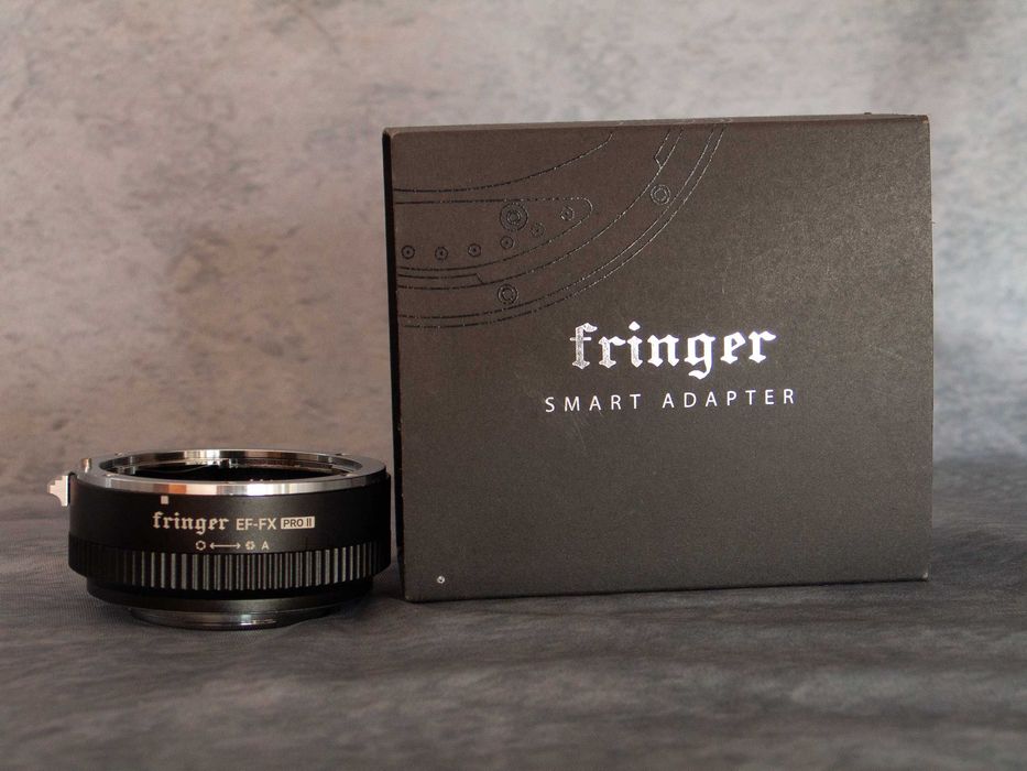 Adaptador Fringer EF-FX Pro II para lentes Canon e Fujifilm