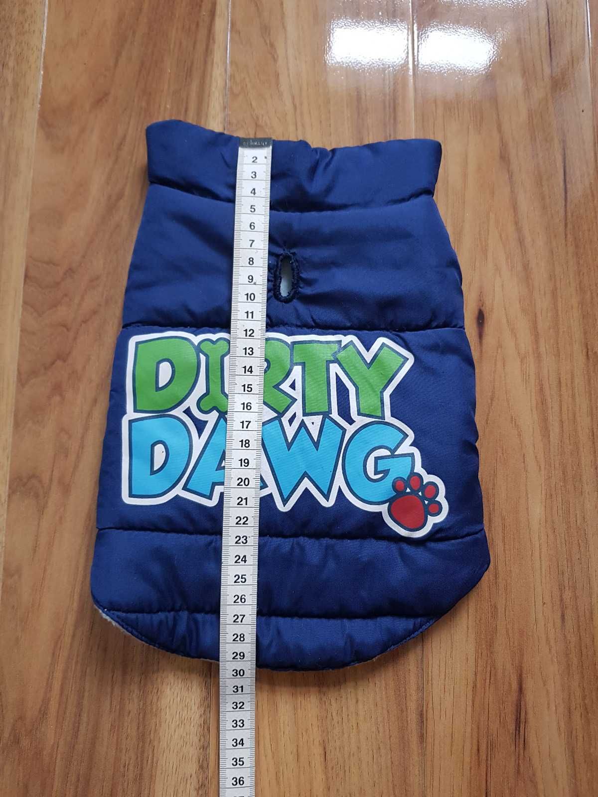Granatowa kurtka dla pieska Dirty Dawg kurteczka dla pieska ubranko