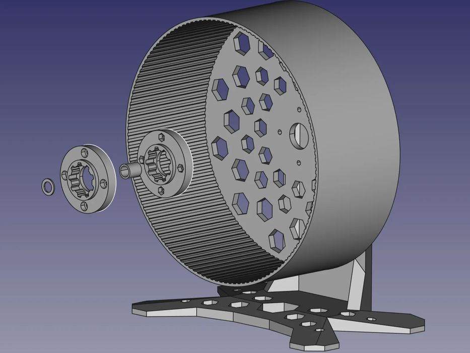 Roda de Exercício Estável 20cm para Hamsters e Ratos