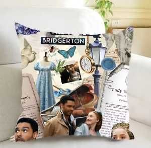Capa de Almofada Luxo Bridgerton – Decoração Sofisticada