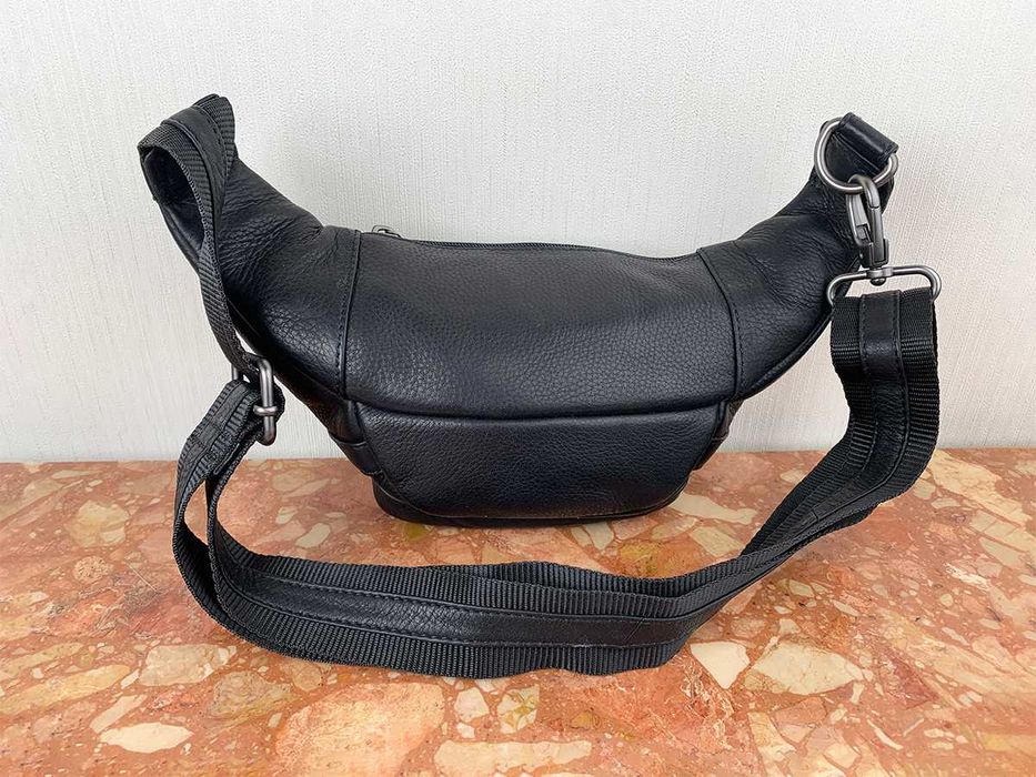 Сумка на пояс кожаная Hill Burry 3044 Германия, бананка шкіряна