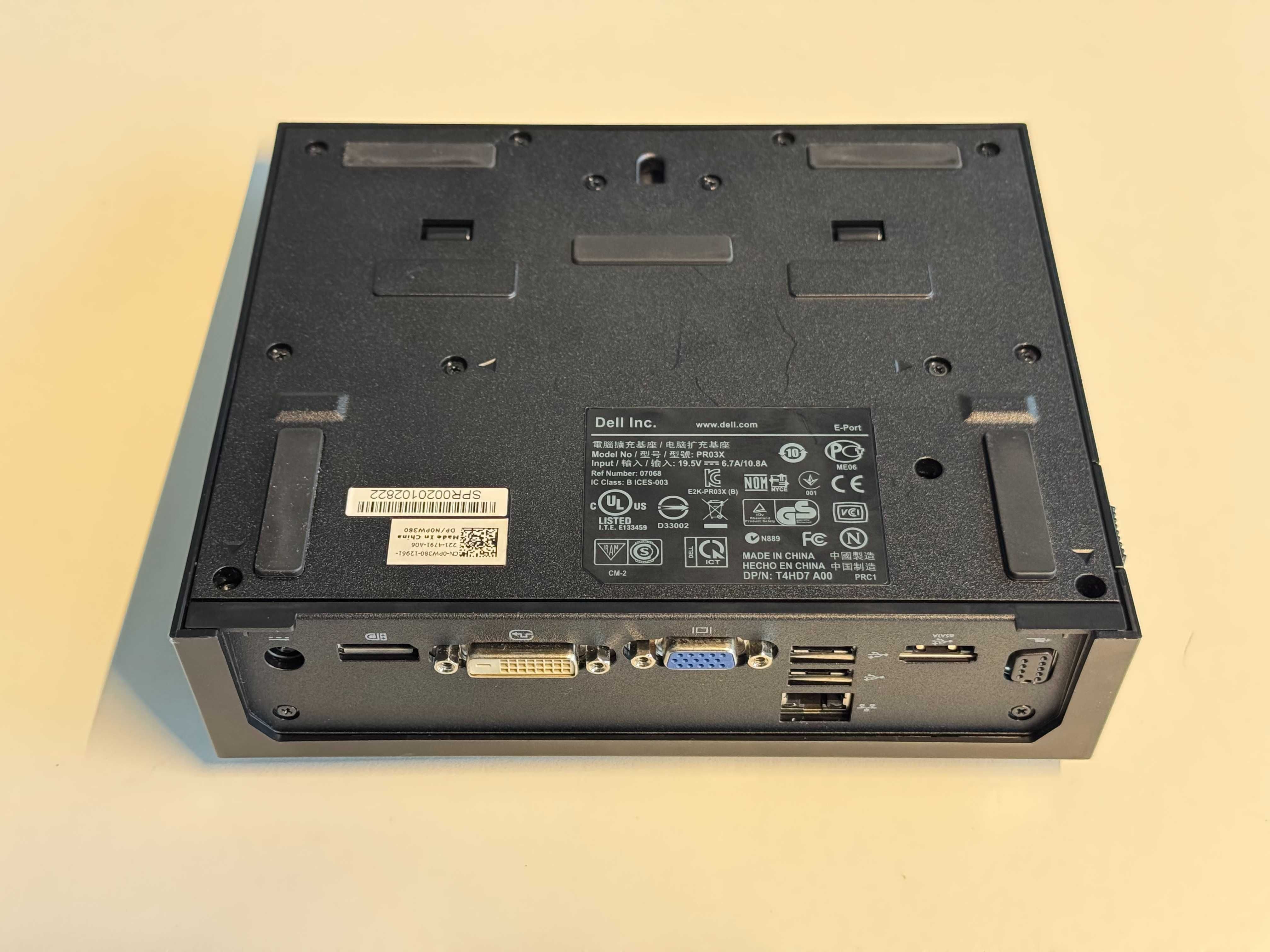 DELL Docking Station (Modelo: PR03X)
