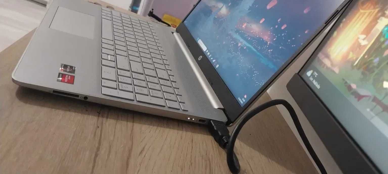 Notebook HP 15s, Ryzen 7, 18G Ram
