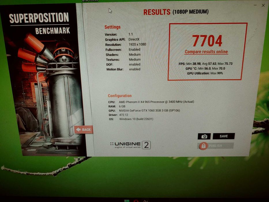 Gallardo GTX 1060 3Gb