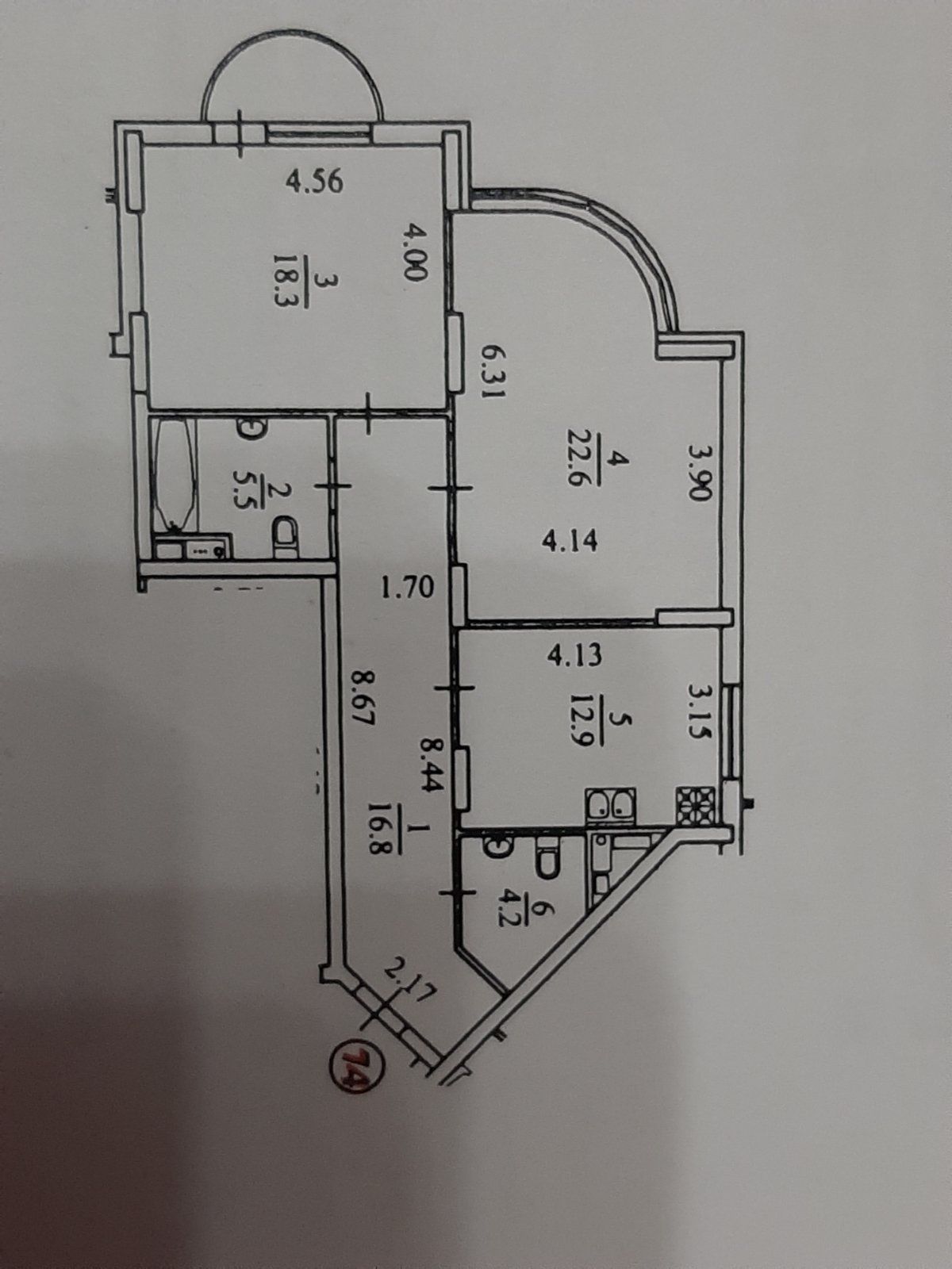 Двокімнатна квартира, Юлії Здановської, 50/2, ЖК Ліко Град, Теремки,