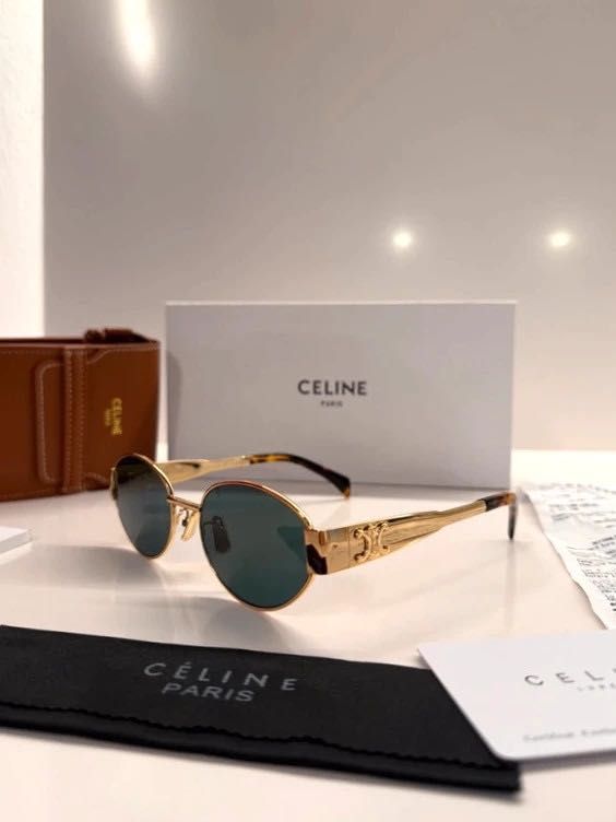 Óculos de Sol Triomphe Metal 01 Celine