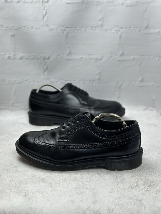 Чоловічі шкіряні туфлі броги Dr.martens England 44p UK10