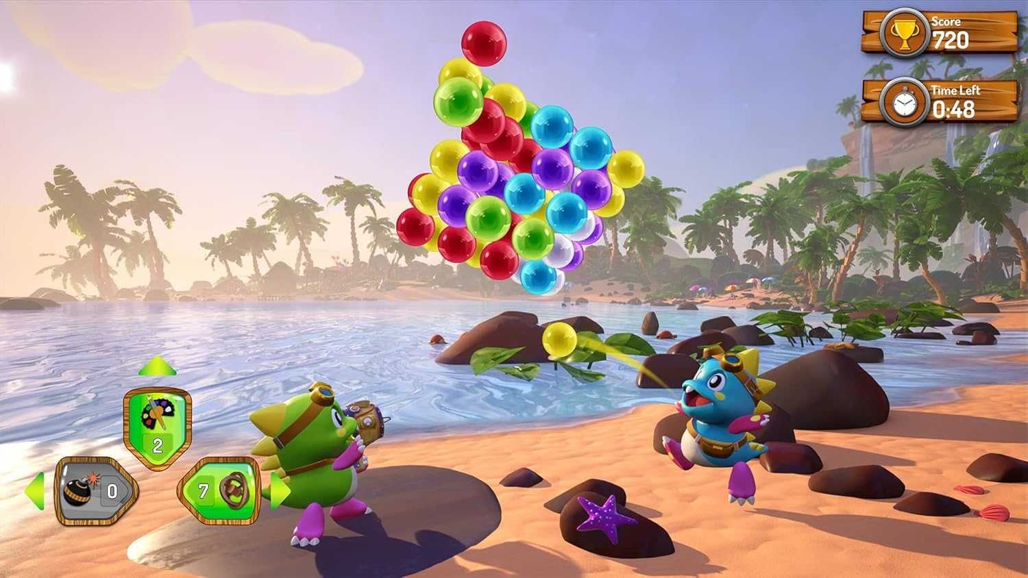 Puzzle Bobble 3D: Vacation Odyssey PS4 / PS5 - świetna gra dla dzieci