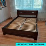 Кровать деревянная массив двуспальная. Ліжко 90,120,140,160,180х200