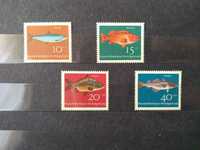 Znaczki Niemcy 1964 ryby