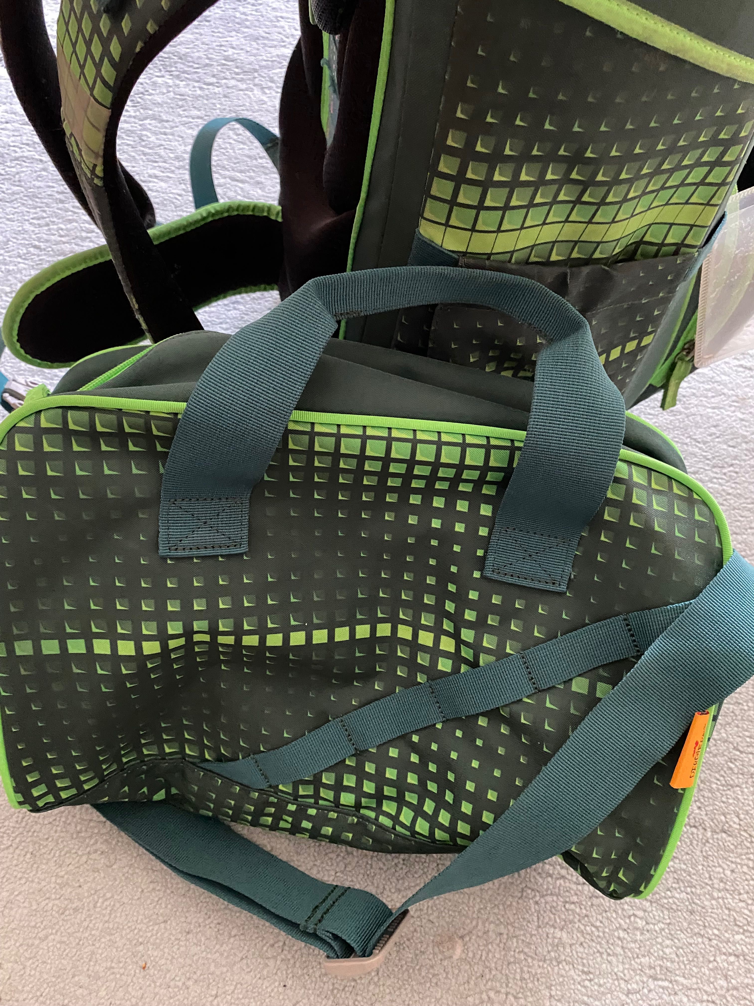 Mochila escolar alemã de rapaz: Der Die Das