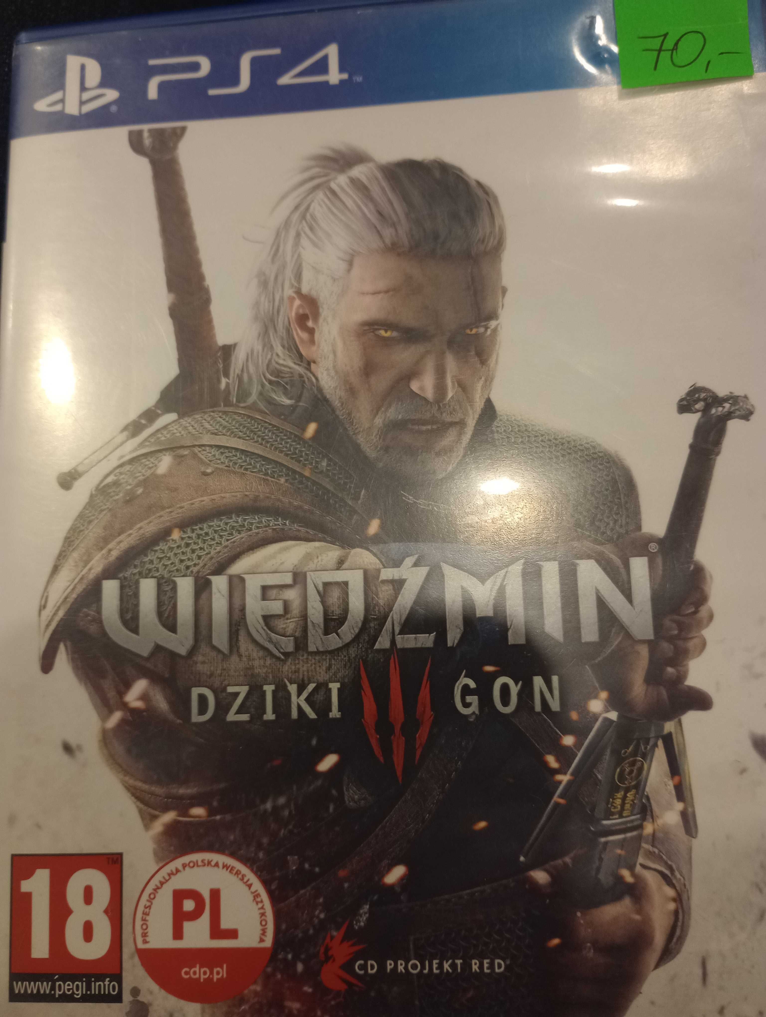 PS4 Wiedźmin Dziki Gon PlayStation 4 pl