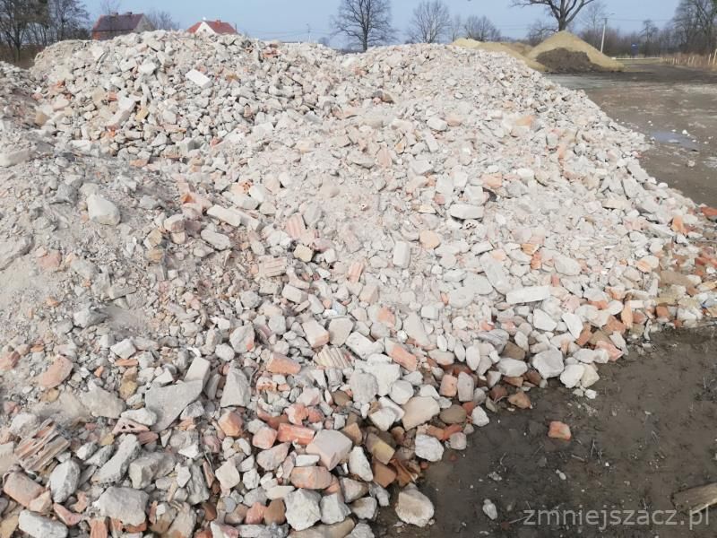 DESTRUKT - 20 zł Gruz ceglany przekruszony kruszywo asfaltowy betonowy