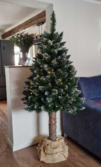 choinka nowa sztuczna 180 cm na pniu