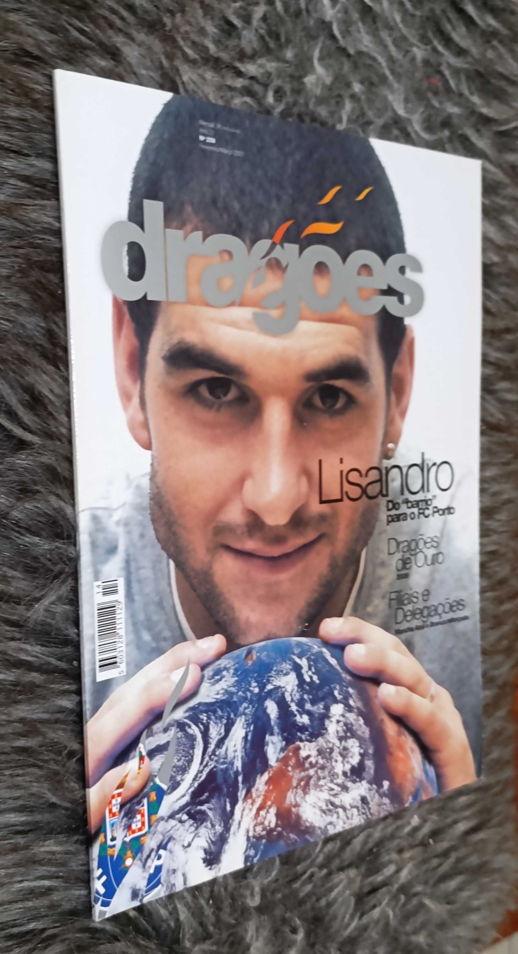 Revista Futebol Dragões Nº 258 de 2007 - Especial Lisandro