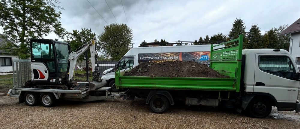 Wynajem Wywrotki Mitsubishi Canter kat B do 3,5t Wypożyczenie Wywrotka