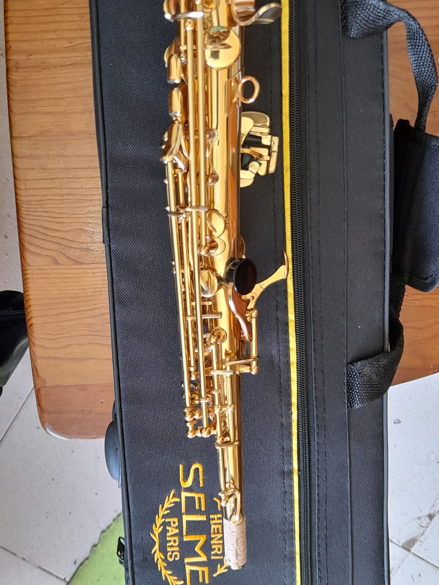 Saxofone soprano novo a estrear