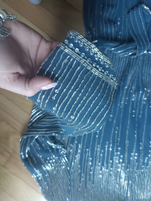 Suknia wieczorowa maxi ASOS 40/L