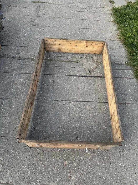 Nadstawka na paletę EURO 120x80x20 nakładka ramka palety grządki