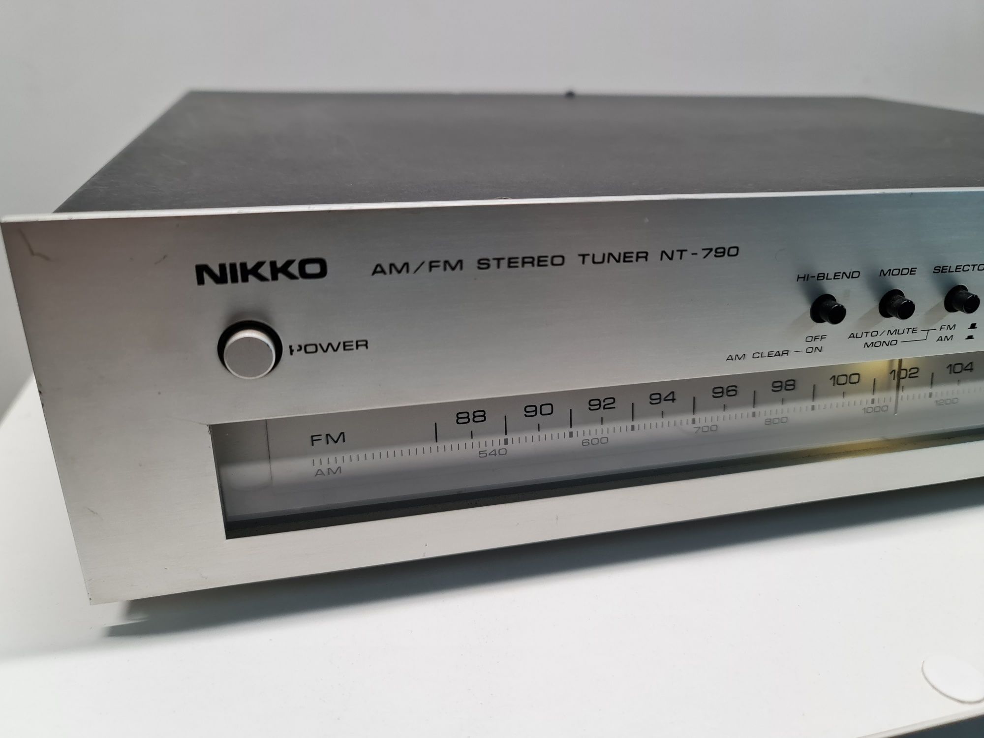 Nikko NT-790 tuner radio vintage